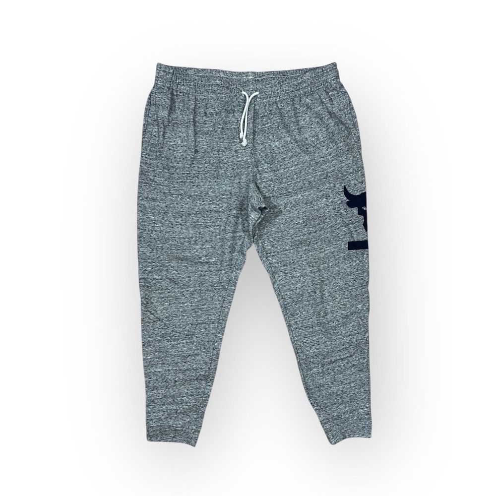 Under Armour Project Rock Jogger Pants Mens Size 2XL Fits 36x27 Brahma Bull